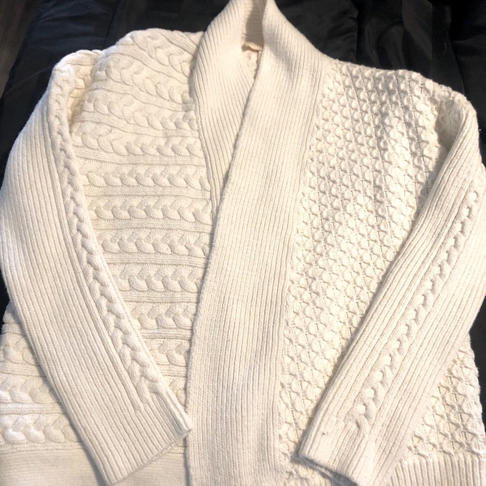 Tory burch white sweater
